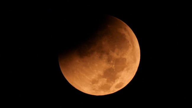 Gerhana Bulan Blood Moon di Penjuru Dunia