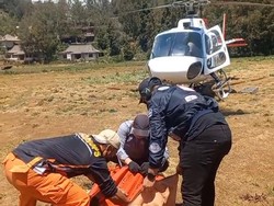 Kebakaran TNBTS Belum Padam, 2 Heli Water Bombing Dikerahkan
