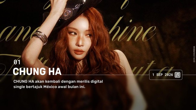 INTIP :  7 Idol Kpop Comeback September 2026