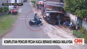 Komplotan Pencuri Pecah Kaca Beraksi hingga Malaysia