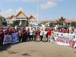 Bantu Korban Gempa NTT, Pemkot Bima Kirim Relawan, Logistik, dan Kendaraan