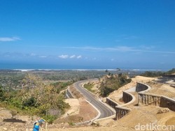 View Laut Dab! JJLS Kelok 23 Penghubung Bantul-Gunungkidul Segera Dibuka