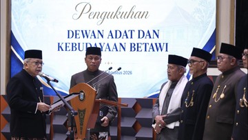 Dukung Pelestarian, Pramono Kukuhkan Dewan Adat dan Kebudayaan Betawi