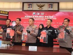 4 Pengedar Narkoba di Tuban Digulung, Sabu 53 Gram Disita