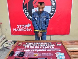 Hendak Edarkan Sabu, Pengedar Ditangkap di Jalan Lintas Sumbawa-Bima