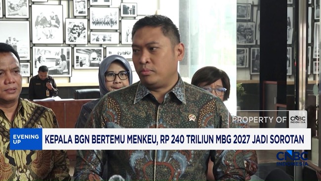 Video: Kepala BGN Bertemu Menkeu, Rp 240 Triliun MBG 2027 Jadi Sorotan