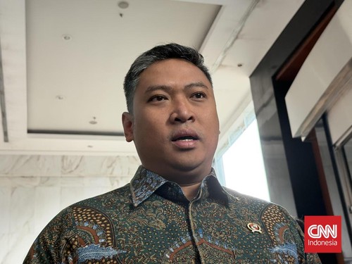 Kepala Badan Gizi Nasional (BGN) Sudaryono di Kementerian Keuangan, Jakarta Pusat, Jumat (28/8).
