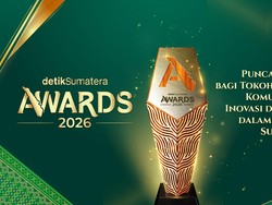 detikSumatera Awards 2026 Digelar, Lebih dari 20 Penghargaan Siap Dianugerahkan