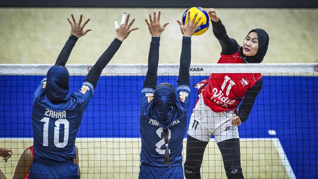 Timnas Voli Putri Indonesia berhadapan dengan Iran dalam AVC Women's Continental 2026