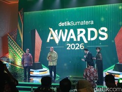 Andre Rosaide Raih detikSumatera Awards: Tokoh Percepatan Pembangunan Sumbar