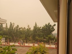 Asap Karhutla Bikin Langit Pontianak Kuning Kecokelatan, Ini Kata BMKG