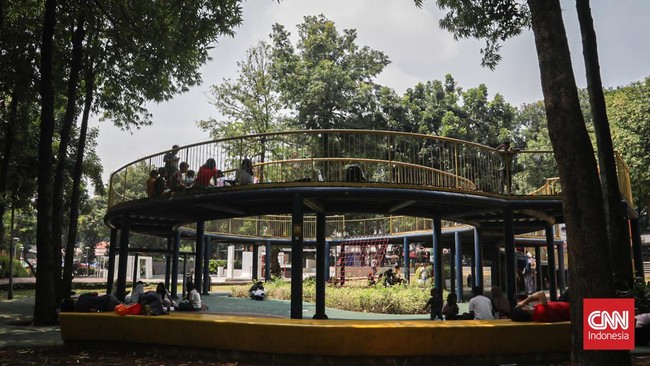Cuaca Panas Hantui Ruang Bermain Anak