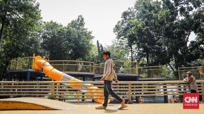 Cuaca Panas Hantui Ruang Bermain Anak