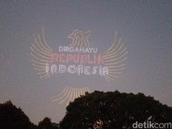 Formasi Drone hingga Atraksi Pesawat Tempur F16 Meriahkan Merdeka Run 2026