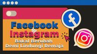 INFOGRAFIS Facebook Dan Instagram Bakal Berubah Demi Lindungi Remaja INFOGRAFIS Facebook Dan Instagram Bakal Berubah Demi Lindungi Remaja