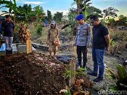 Jasad Wanita Bertato Naga di Sukabumi Akhirnya Dimakamkan Tanpa Identitas