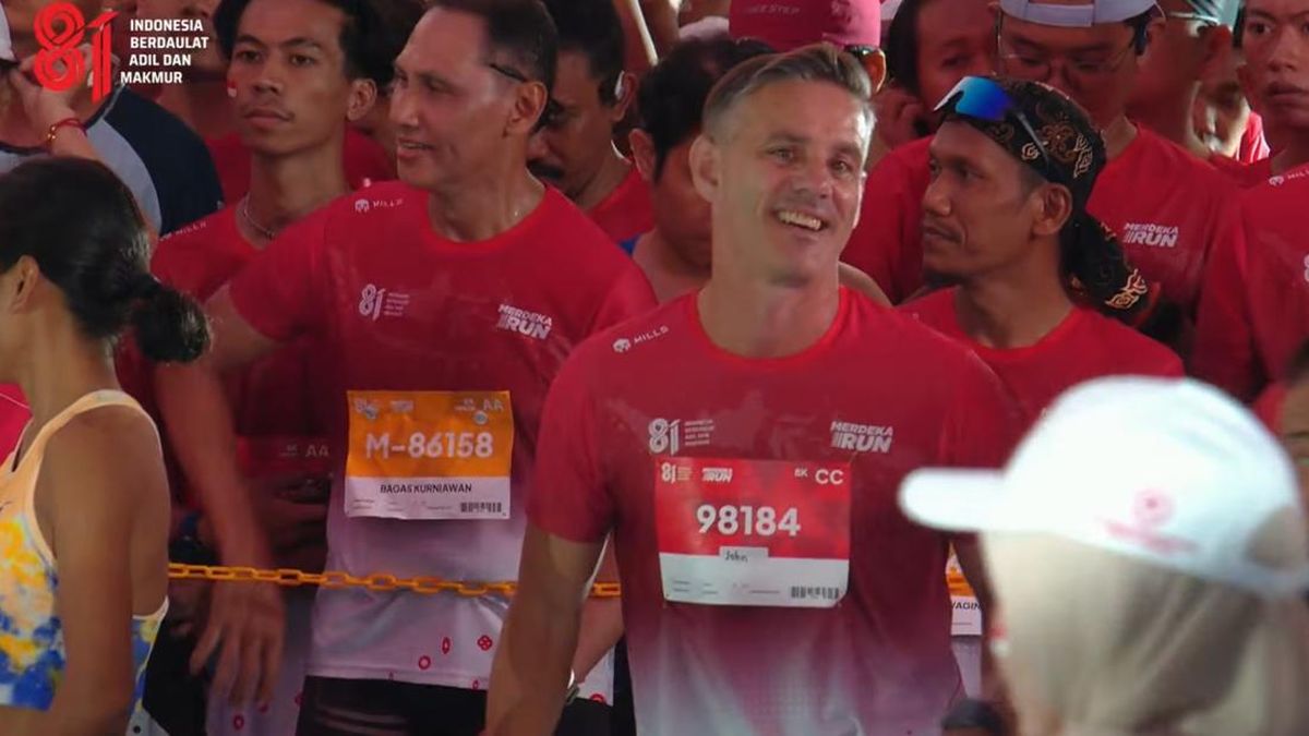 John Herdman dan Ivar Jenner Ramaikan Merdeka Run 2026