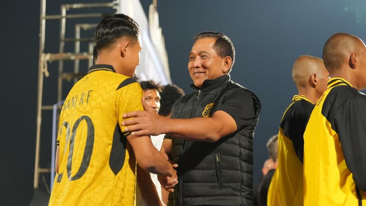 Kakorlantas Polri Luncurkan Skuad Bhayangkara Presisi Lampung FC