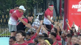 Merdeka Run 2026 resmi dimulai.  (Screen Capture Youtube Kemenpora)