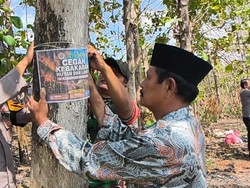 Karhutla Mengintai, BPBD Pamekasan Pasang Pamflet di 13 Kecamatan
