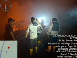 Polda Sumsel Optimalkan Personel Tangani Karhutla di Ogan Ilir