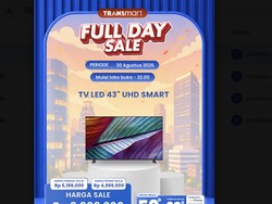 TV LED 43 UHD Smart Diskon Jutaan di Transmart