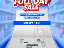 Dustpan Set Harga Miring di Transmart Full Day Sale