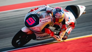 Berita Panas dari Dunia Sport CNN : Veda Ega Percaya Diri Bisa Bermanuver Tinggi di Moto3 Aragon 2026