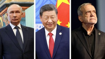 Putin, Xi Jinping, dan Pezeshkian akan Bertemu, Dunia Menjauh dari AS?
