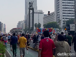 Video CFD Berjalan Normal Usai Aksi Demonstrasi