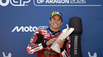 Berita Olahraga Terkini CNN Sport : Menang di MotoGP Aragon 2026, Marquez Samai Rekor Rossi