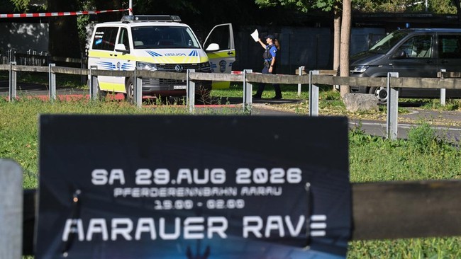 Insiden penembakan terjadi saat rave party di Swiss, menyebabkan satu orang tewas dan lima lainnya terluka pada Minggu (30/8) dini hari.