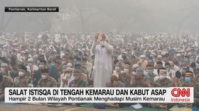 salat istisqa Pontianak, kabut asap Pontianak, karhutla Kalbar, kemarau 2026, minta hujan, air bersih, kebakaran hutan, berita Pontianak