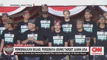 VIDEO: Perkenalkan Skuad, Persebaya Usung Target Juara Liga