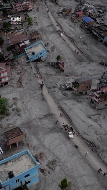 thumbnail video update banjir nepal makan 675 korban jiwa hingga hingga Sabtu (29/8).