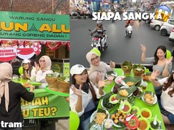 Unik! Warung Makan Sunda Ini Tawarkan Pengalaman Makan di Atas Mobil Pick Up