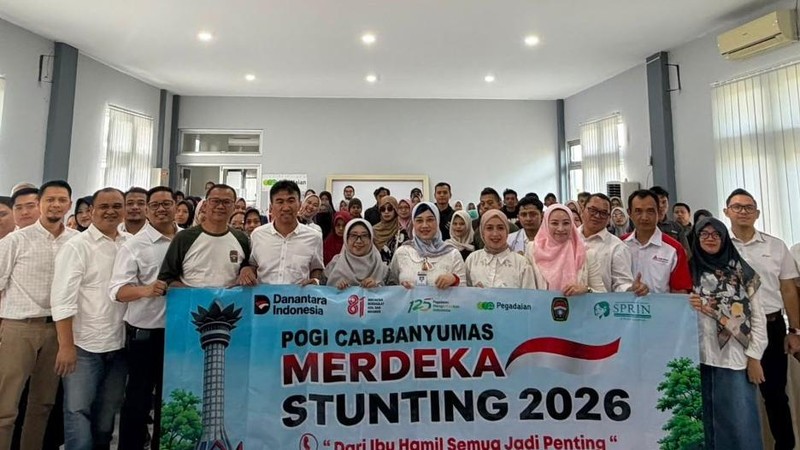 Pegadaian Bersama POGI Gelar Program Merdeka Stunting 2026 di 36 Kota