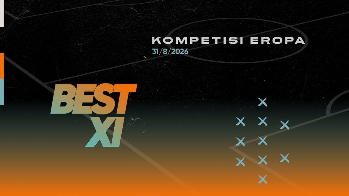 Best 11 Liga Eropa: Haaland, Mbappe, dan Fernandes Bersinar
