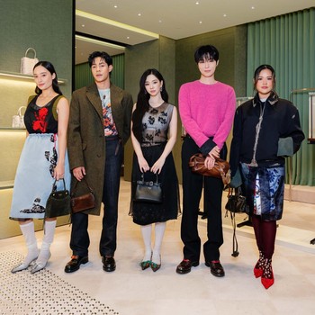 Intip Gaya Karina, Raisa, dan Tatjana Saphira Hadiri Pembukaan Butik Prada di Singapura
