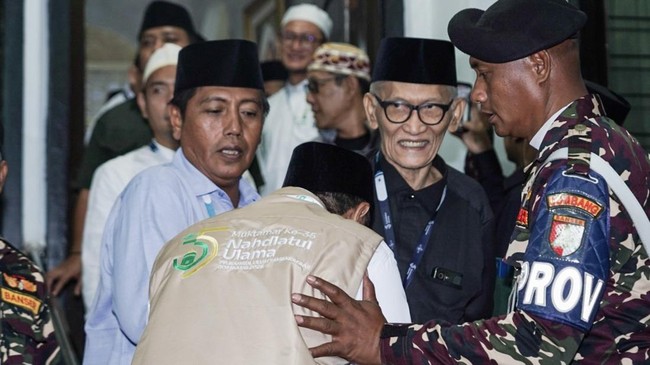 KH Miftachul Akhyar kembali terpilih jadi Rais Aam Pengurus Besar Nahdlatul Ulama (PBNU) masa khidmah 2026-2031.
