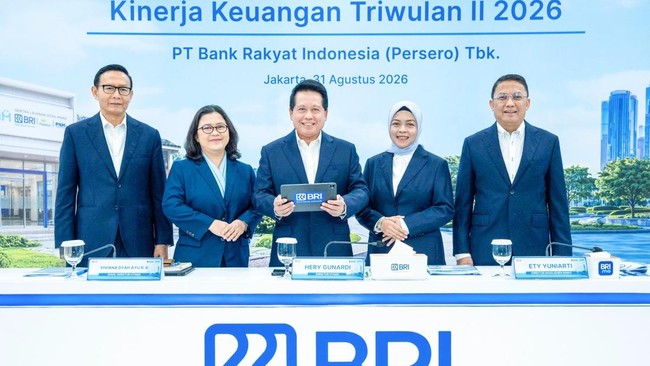 PT Bank Rakyat Indonesia (Persero) Tbk atau BRI membukukan kinerja positif hingga akhir Triwulan II 2026. Di tengah dinamika perekonomian dan industri perbankan, BRI mampu menjaga momentum pertumbuhan bisnis yang diiringi dengan penguatan fundamental