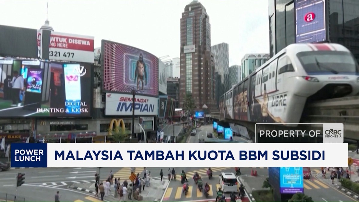 Video: Malaysia Tambah Kuota BBM Subsidi