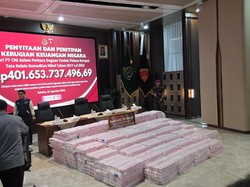 Penampakan Uang Rp 401 Miliar Hasil Sitaan Korupsi Tata Kelola Nikel PT CNI