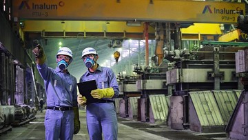 Peringkat Utang Inalum Naik Jadi idAA, Outlook Tetap Stabil