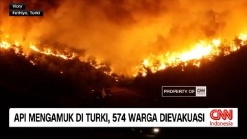 VIDEO: Api Mengamuk Di Turki, 574 Warga Dievakuasi
