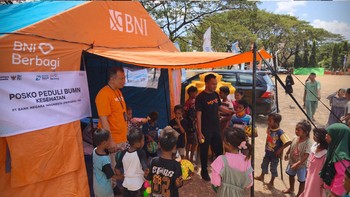 Posko BNI Berbagi Bantu Korban Gempa NTT di Mbay