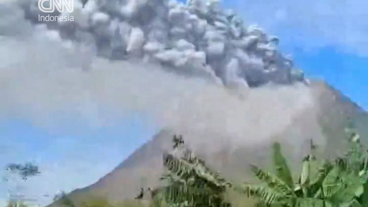 Detik-detik Gunung Sinabung Erupsi, Kolom Abu Capai 3.500 Meter