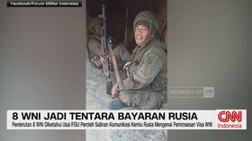 8 WNI Jadi Tentara Bayaran Rusia