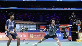 Ali Faathir Rayhan/Devin Artha Wahyudi mengalahkan Goh Sze Fei/Nur Izzuddin di China Masters 2026