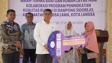 SMF Renovasi 18 Rumah Jadi Layak Huni Di Kawasan Kumuh Kota Langsa